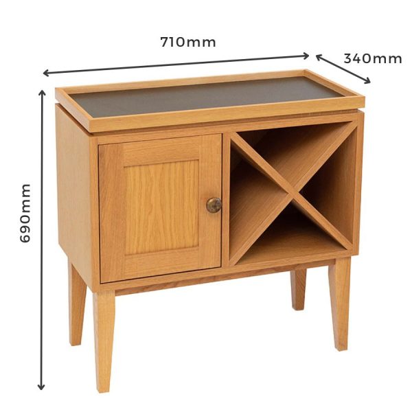 Wine cabinet measurements